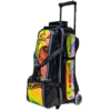 Epic 3 Ball Triple Superior Deluxe Black Holo Bowling Bag