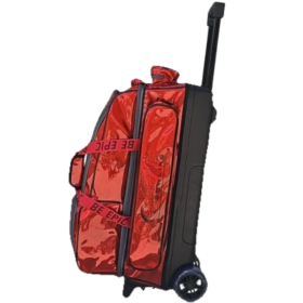 Epic 3 Ball Triple Superior Red Holo Bowling Bag