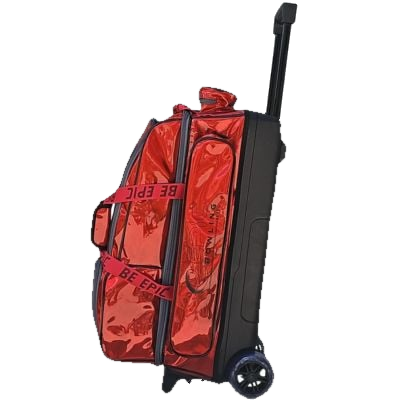 Epic 3 Ball Triple Superior Red Holo Bowling Bag