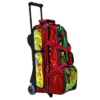 Epic 3 Ball Triple Superior Deluxe Red Holo Bowling Bag