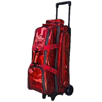 Epic 3 Ball Triple Superior Red Holo Bowling Bag