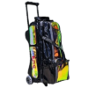 Epic 3 Ball Triple Superior Deluxe Black Holo Bowling Bag