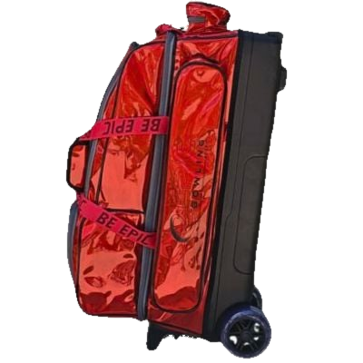 Epic 3 Ball Triple Superior Red Holo Bowling Bag