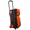 KR Cincinnati Bengals Premium 3 Ball Triple Roller NFL Bowling Bag