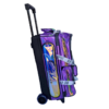 Epic 3 Ball Triple Luminous Violet Holo Bowling Bag