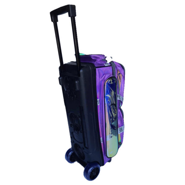Epic 3 Ball Triple Luminous Violet Holo Bowling Bag