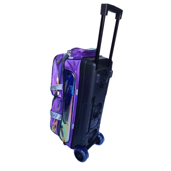 Epic 3 Ball Triple Luminous Violet Holo Bowling Bag