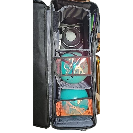 Epic 3 Ball Triple Superior Deluxe Chocolate Holo Bowling Bag
