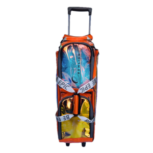 Epic 3 Ball Triple Luminous Orange Bowling Bag