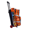 Epic 3 Ball Triple Luminous Orange Bowling Bag