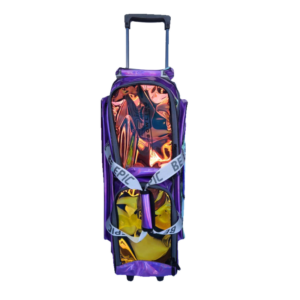 Epic 3 Ball Triple Luminous Violet Holo Bowling Bag