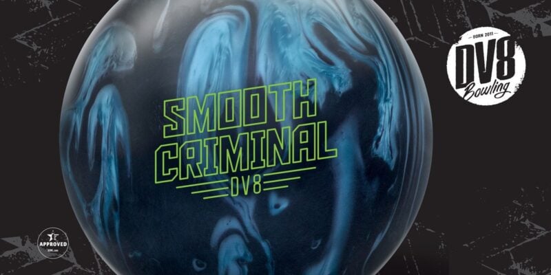 DV8 Smooth Criminal bowling ball launch banner