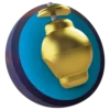 Ebonite Go Time bowling ball core (16-14 lb)