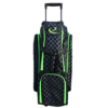 Epic 3 Ball Triple Superior Black Lime Plaid Bowling Bag 2