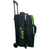 Epic 3 Ball Triple Superior Black Lime Plaid Bowling Bag 3