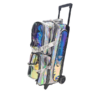 Epic 3 Ball Triple Luminous Silver Holo Bowling Bag