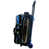 Epic 3 Ball Triple Luminous Black Clear Pocket Bowling Bag