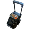 Epic 3 Ball Triple Luminous Black Clear Pocket Bowling Bag