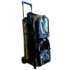 Epic 3 Ball Triple Luminous Black Clear Pocket Bowling Bag