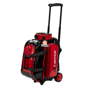 GENESIS SLEEK GLOSS 2 BALL ROLLER BLACK/RED