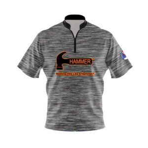 Hammer Black Heather Xpress Ship Rocket Bowling Jersey