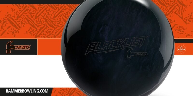 Hammer Blacklist bowling ball launch banner