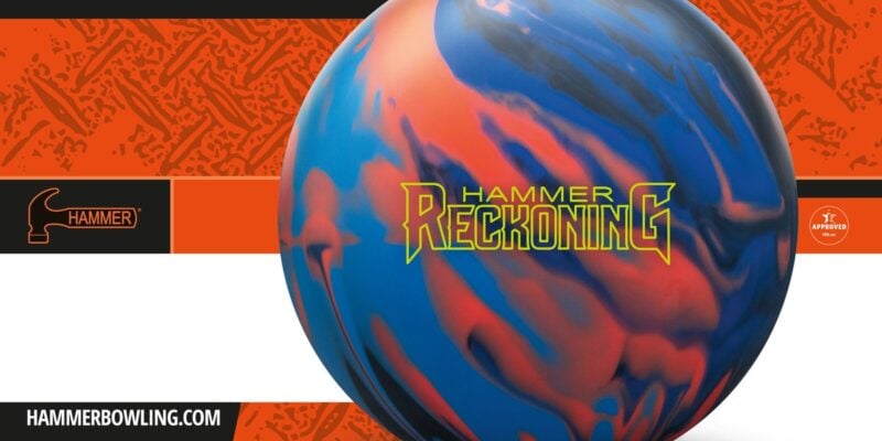 Hammer Reckoning bowling ball launch banner