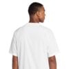 CoolWick Short Sleeve 1/2-Zip Bowling Jacket back - White