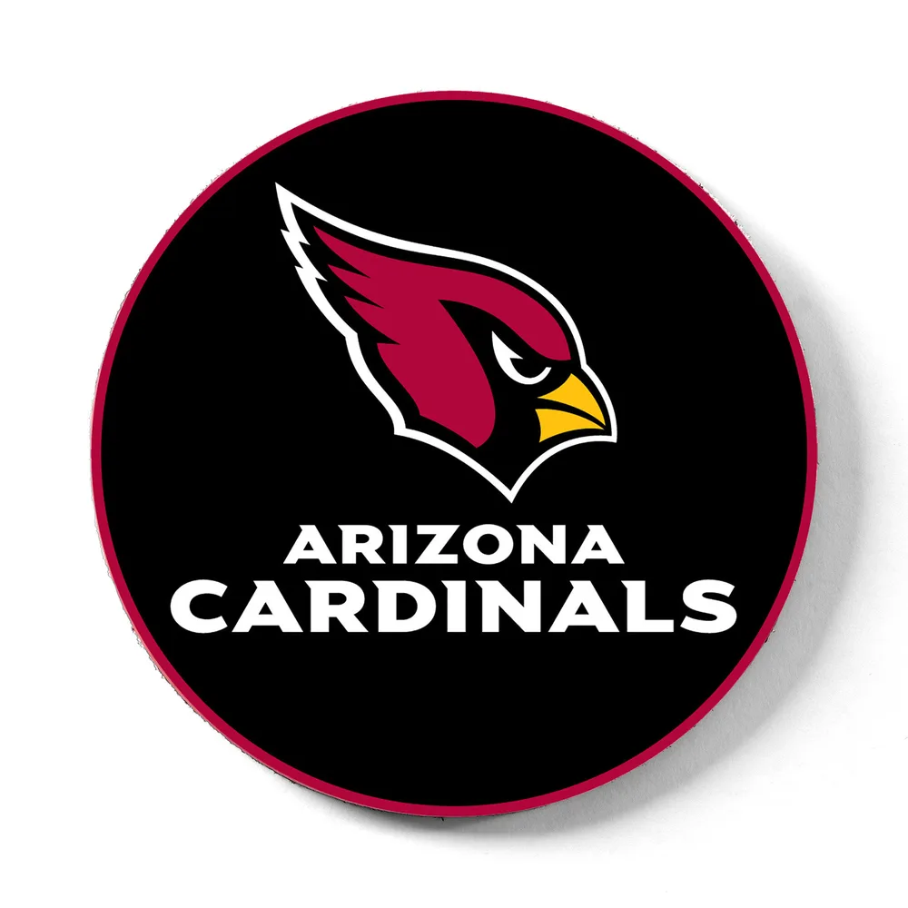 KR Strikeforce NFL Arizona Cardinals round rubber bowling shammy, embossed team logo