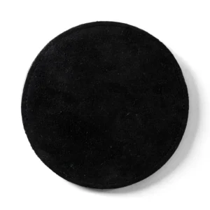 KR Strikeforce NFL round rubber bowling shammy, solid black back