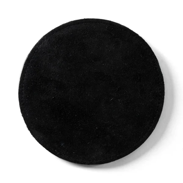 KR Strikeforce NFL round rubber bowling shammy, solid black back