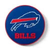 KR Strikeforce NFL Buffalo Bills round rubber bowling shammy, embossed team logo