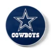 KR Strikeforce NFL Dallas Cowboys round rubber bowling shammy, embossed team logo