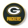 KR Strikeforce NFL Green Bay Packers round rubber bowling shammy, embossed team logo