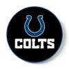 KR Strikeforce NFL Indianapolis Colts round rubber bowling shammy, embossed team logo