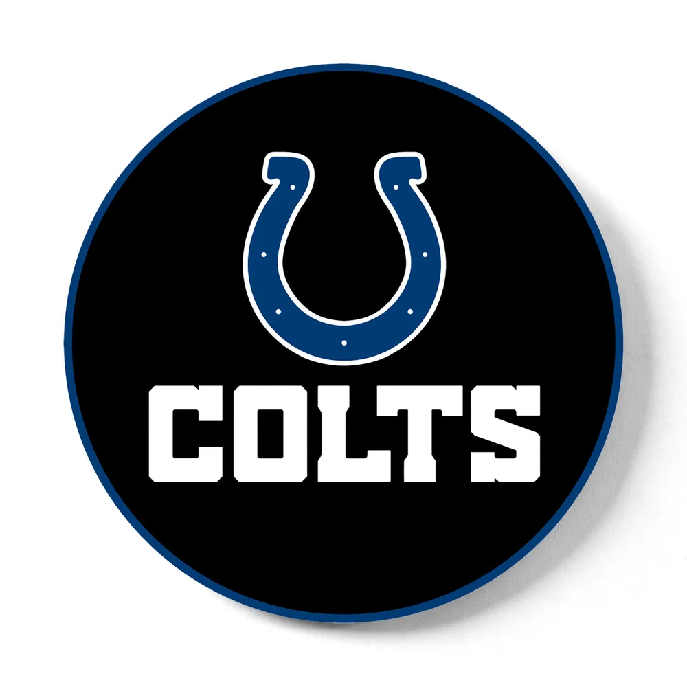 KR Strikeforce NFL Indianapolis Colts round rubber bowling shammy, embossed team logo