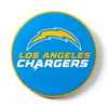 KR Strikeforce NFL Los Angeles Chargers round rubber bowling shammy, embossed team logo