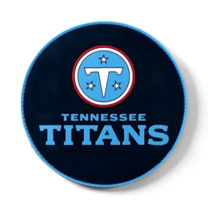KR Strikeforce NFL Tennessee Titans round rubber bowling shammy, embossed team logo