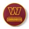 KR Strikeforce NFL Washington Commanders round rubber bowling shammy, embossed team logo