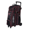 KR Strikeforce Royal Flush 4 x 4 Roller Black Red Bowling Bag