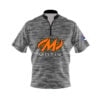 Motiv Black Heather Xpress Ship Rocket Bowling Jersey