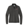 Columbia 300 Nike Ladies Club Fleece Sleeve Swoosh 1/2-Zip Pullover, Anthracite