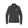 CoolWick Nike Ladies Club Fleece Sleeve Swoosh 1/2-Zip Pullover, Anthracite