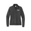 Radical Nike Ladies Club Fleece Sleeve Swoosh 1/2-Zip Pullover, Anthracite