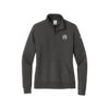Hammer Black Widow Nike Ladies Club Fleece Sleeve Swoosh 1/2-Zip Pullover, Anthracite