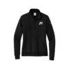 Swag Nike Ladies Club Fleece Sleeve Swoosh 1/2-Zip Pullover, Black
