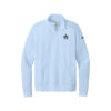 Roto Grip Nike Ladies Club Fleece Sleeve Swoosh 1/2-Zip Pullover, Hydrogen Blue
