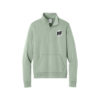 DV8 Nike Ladies Club Fleece Sleeve Swoosh 1/2-Zip Pullover, Jade Horizon