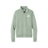 Swag Nike Ladies Club Fleece Sleeve Swoosh 1/2-Zip Pullover, Jade Horizon