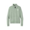 Motiv Venom Nike Ladies Club Fleece Sleeve Swoosh 1/2-Zip Pullover, Jade Horizon